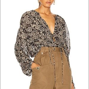 BNWT Isabel Marant Etoile Liliana Top size 38 NEW